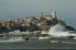 Antibes  - kiting in the city