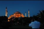 Istanbul - Agia Sophia at night